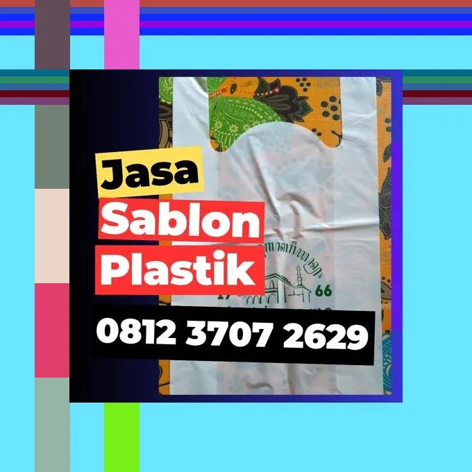 Jasa Sablon Plastik Kresek di Malang