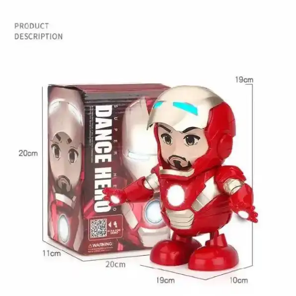 IRONMAN DANCE ROBOT SUPER HERO - BUKA TOPENG