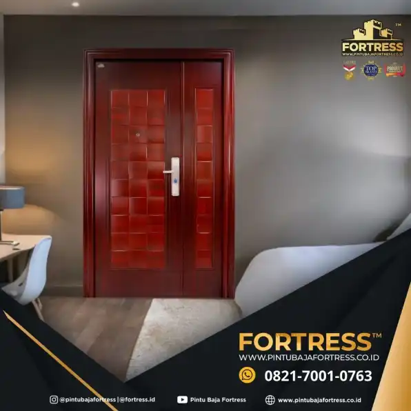 TAHAN LAMA..!! WA 0821 7001 0763 (FORTRESS) Pintu Kamar Tidur Dari Besi 1 Daun Di Tasikmalaya