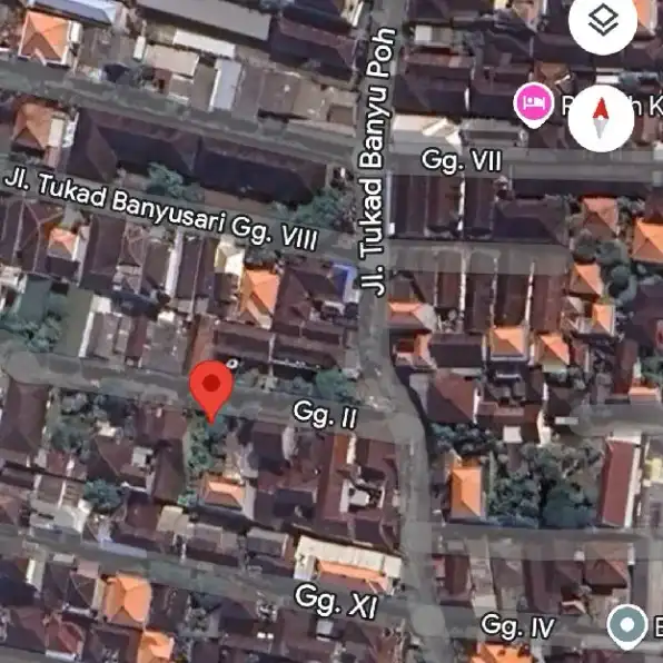 Tanah 1,7 are, Jl. Tukad Banyupoh Watu Renggong Panjer Sesetan Denpasar