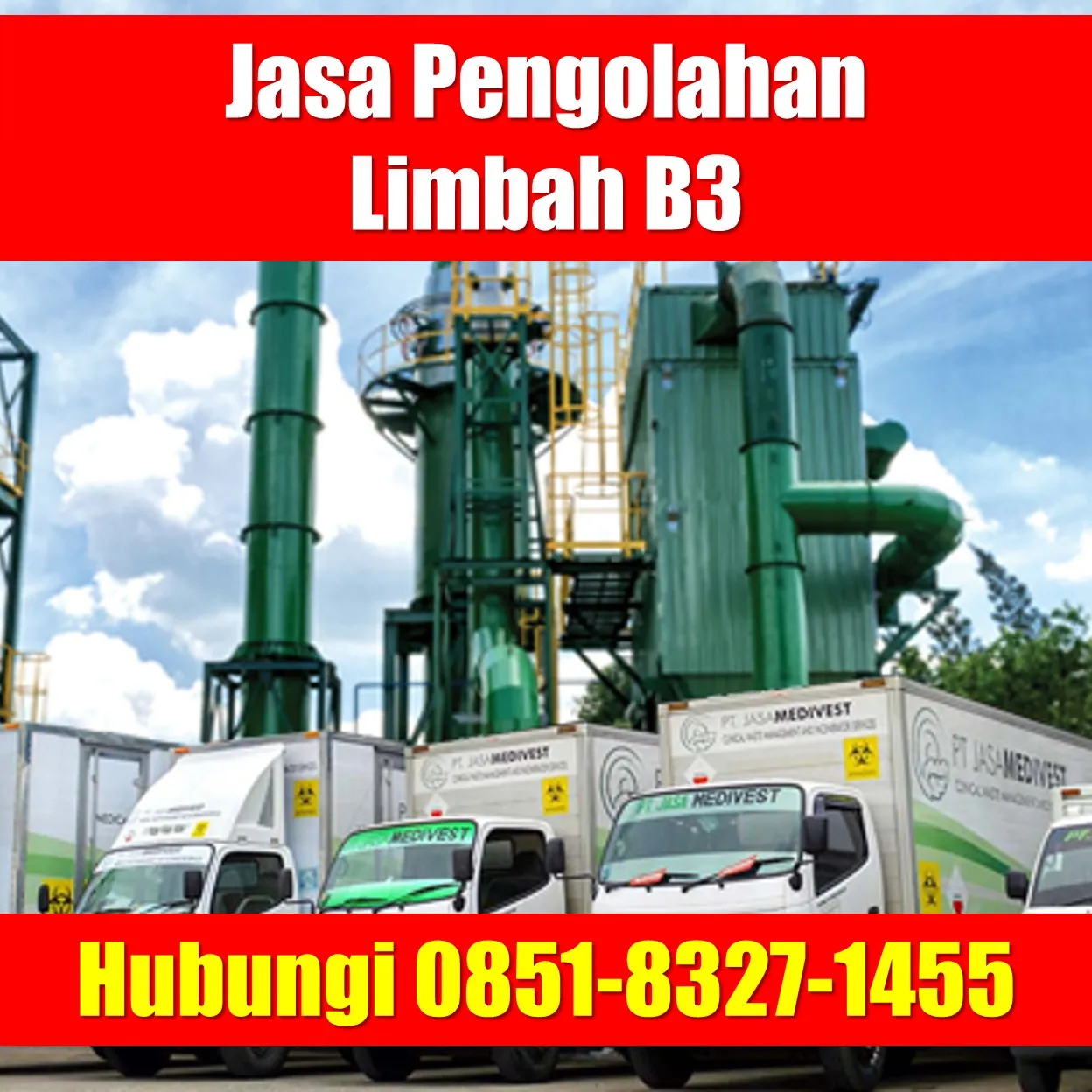 AHLINYA, Jasa pengangkutan Limbah B3 Bangka Belitung