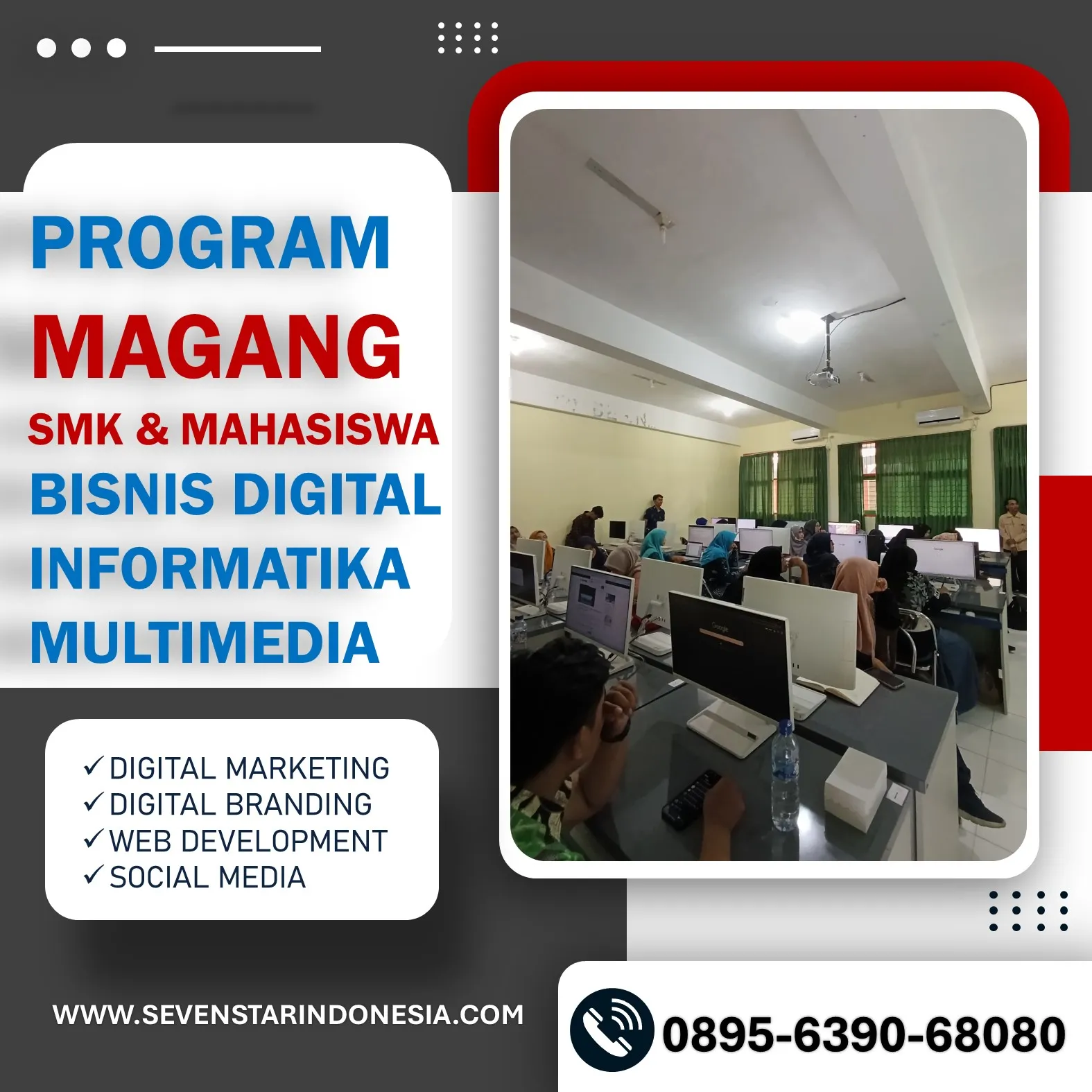 Hub 0895-6390-68080, Daftar Magang Mahasiswa 1 Bulan di Turen Malang - Dapatkan Pengalaman!