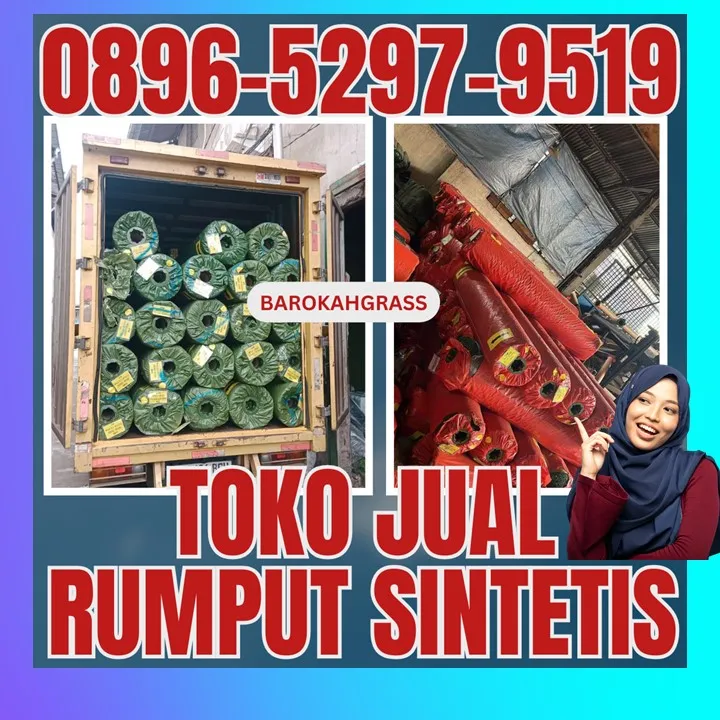 0896-5297-9519 (Bu Diana), Penjual Rumput Sintetis Palu Ogodeide