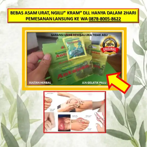 0878-8005-8622 Obat Asam Urat Alami Daun Salam Dan Sereh Di Kota Palu