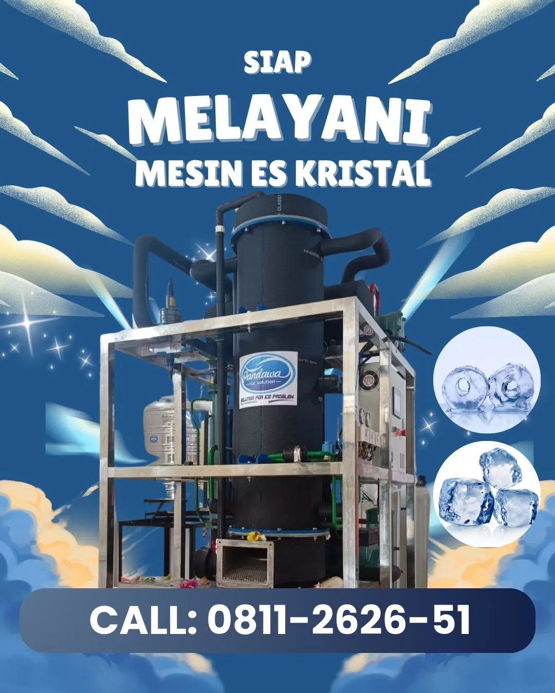 HARGA MESIN ES BATU, MUNA BARAT, SULTRA