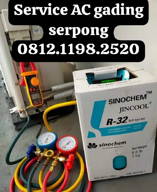 service ac gading serpong bersertifikat kompeten