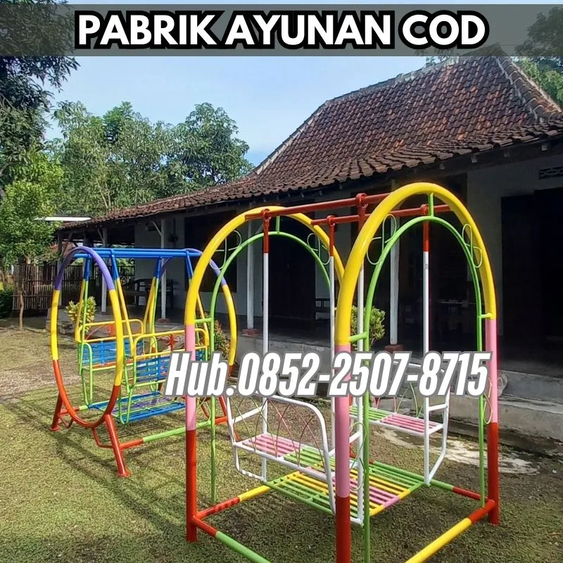 Hub 0852-2507-8715 TERMURAH !! Ayunan Besi Taman Dan Jembatan Goyang Kec Dawe Kudus Bayar COD Free Ongkir