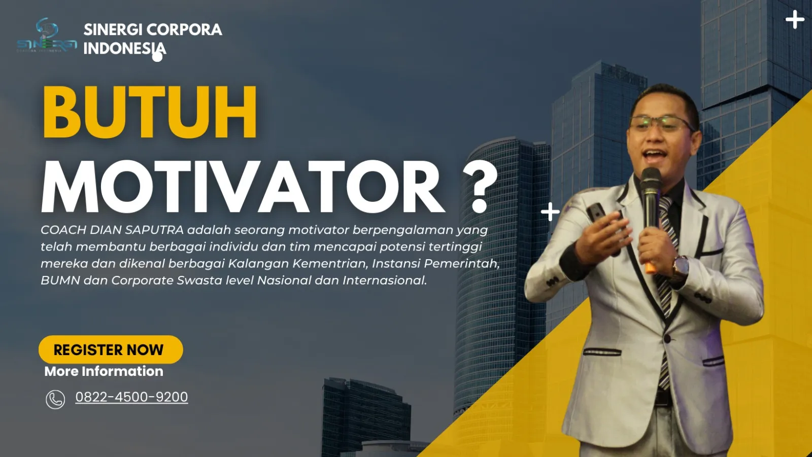 Motivator Yogyakarta, Terpercaya & Solutif, Dian Saputra
