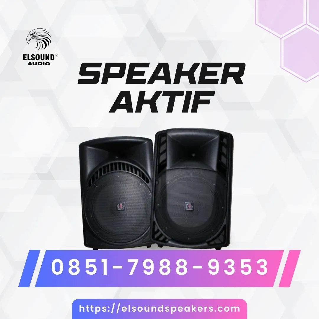 TERBAIK!  0851-7988-9353 Speaker Aktif Karaoke Elsound Audio di Bakung Blitar - Jawa Timur