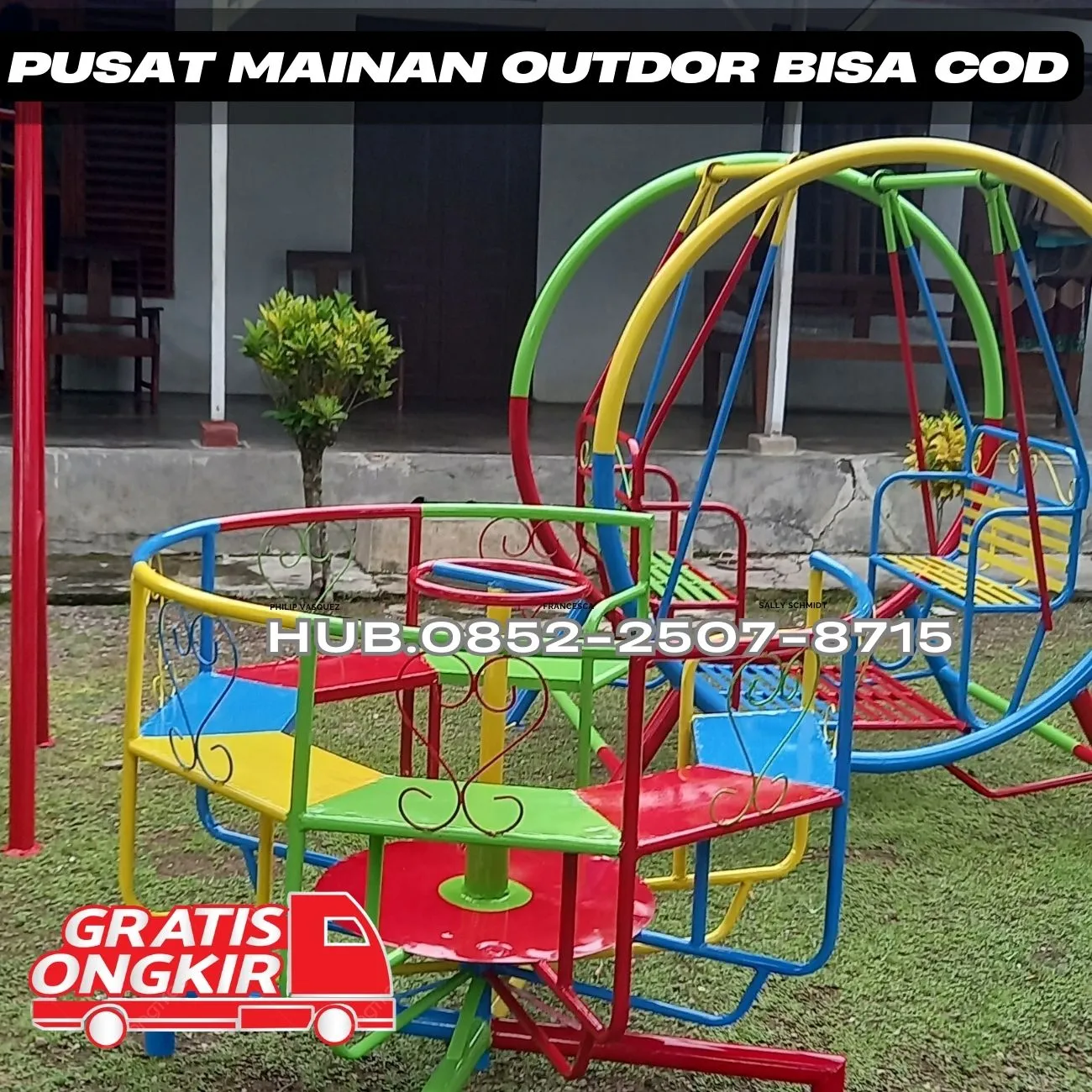 Inspirasi ayunan besi kecil Dan mainan outdoor Kec Jambangan Kota Surabaya