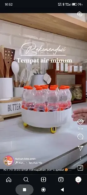 rak kosmetik minuman serbaguna