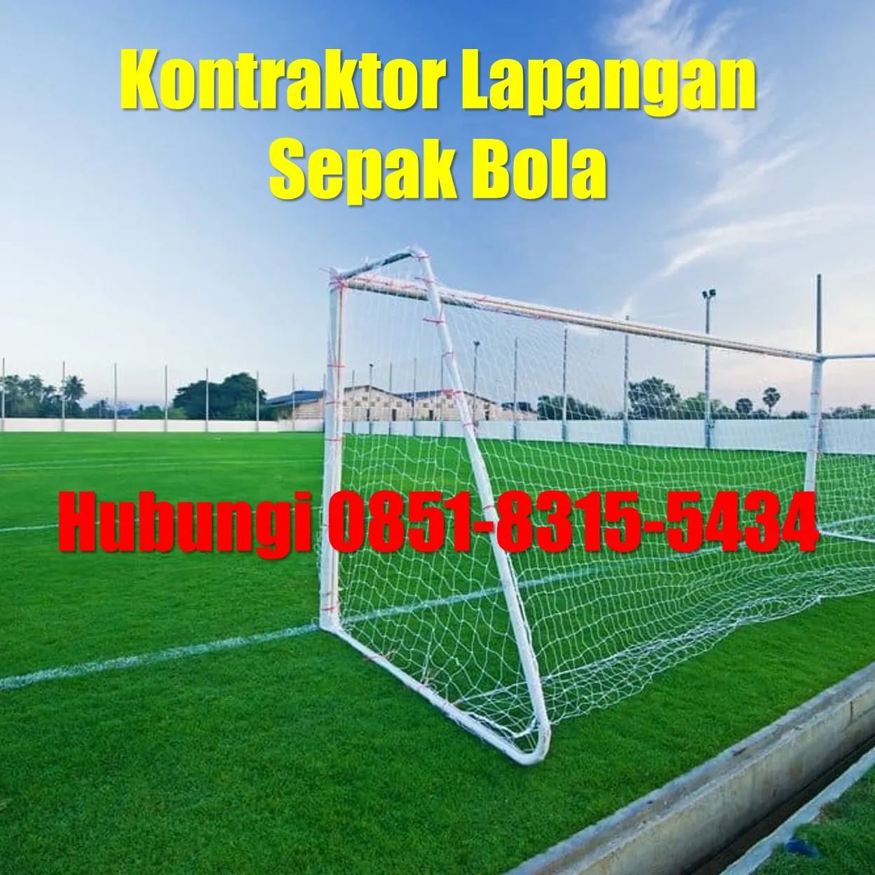 TERMURAH Kontraktor Lapangan Mini Soccer Kabupaten Barito Utara Teweh Timur