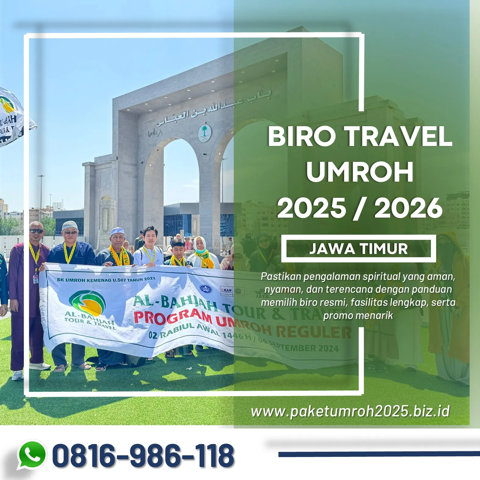 Perjalanan Ibadah Bersama Travel Umroh Syawal 2025 Kepanjen Malang AL Bahjah