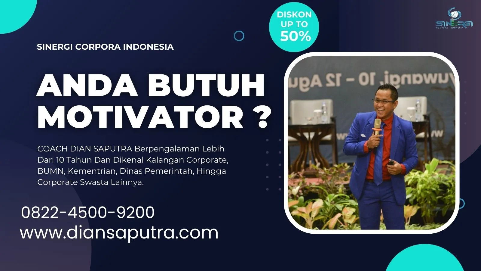 Trainer Marketing Batam, Terpercaya & Solutif, Dian Saputra