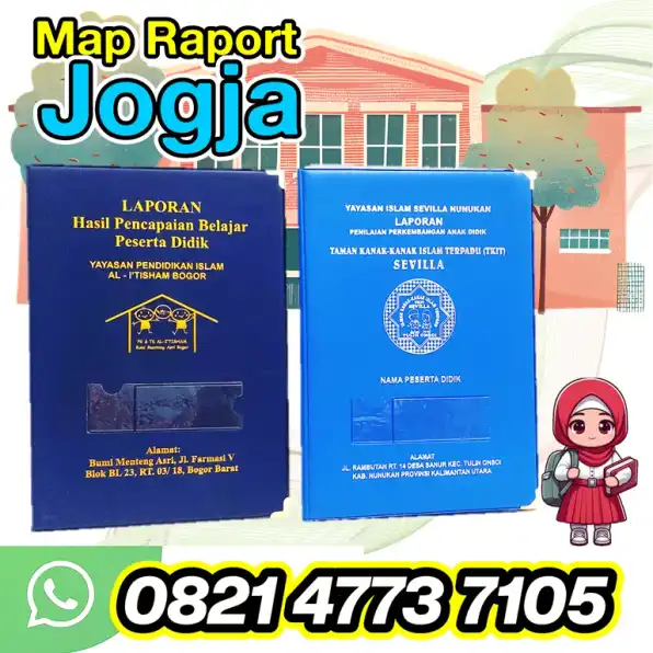 0821-4773-7105 Jual Sampul Raport Map Ijazah di Minggir Sleman