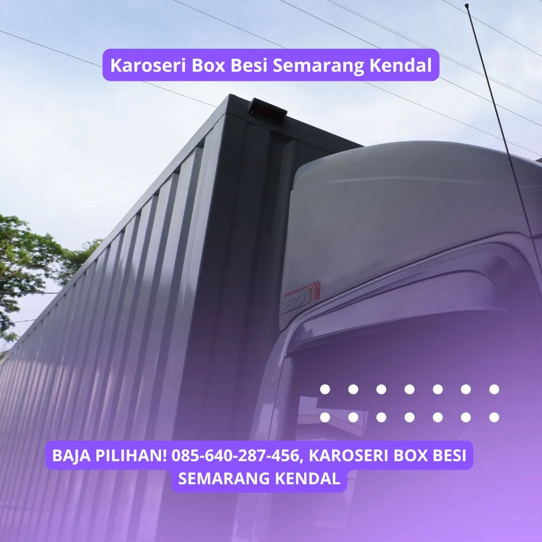 Berkualitas, Karoseri Box Semarang Kendal Titanium Group