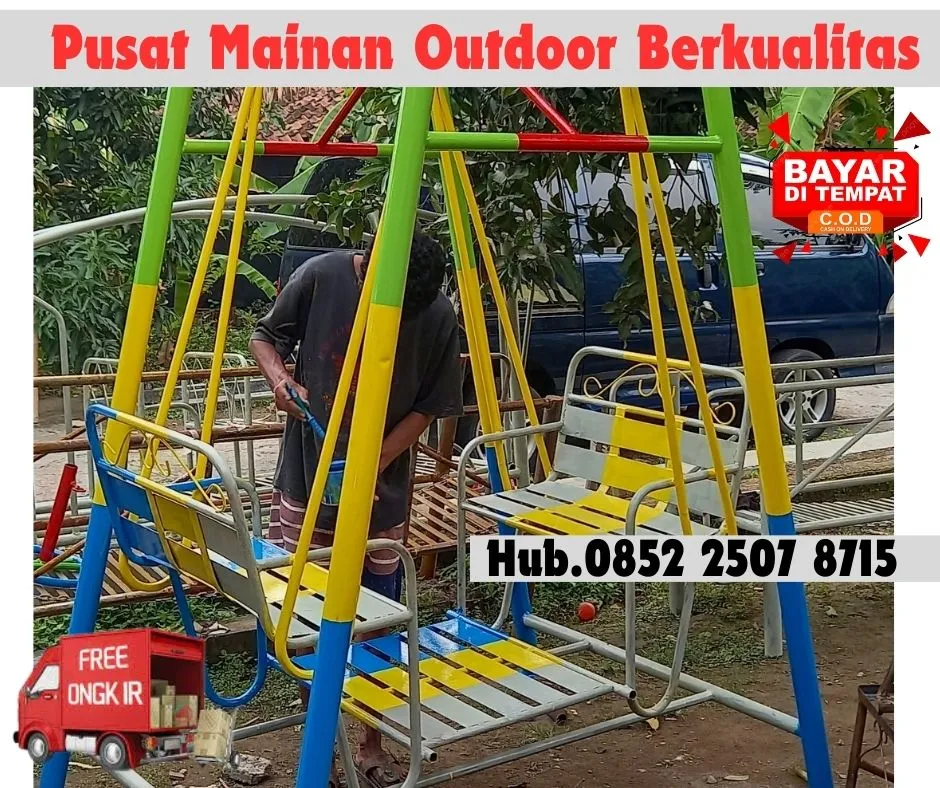 Hub 0852-2507-8715 TERBAIK ! ayunan besi santai Dan Papan Titian Besi Kec Secang Magelang Bayar COD Free Ongkir
