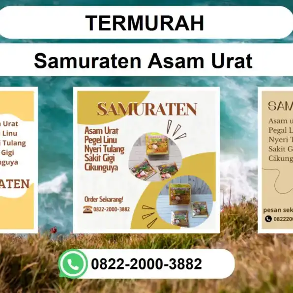 TERMURAH, 0822-2000-3882 DISTRIBUTOR SamuratenAsam Urat Depok