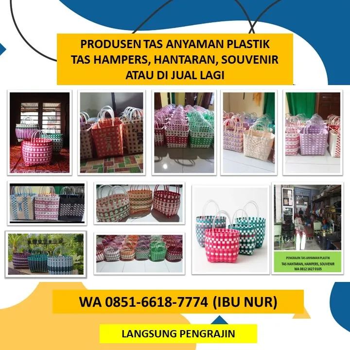 Jual Jual Tas Anyaman Plastik Di Surabaya di Denpasar, Pabrik Harga Bahan Tas Anyaman Plastik Yogyakarta