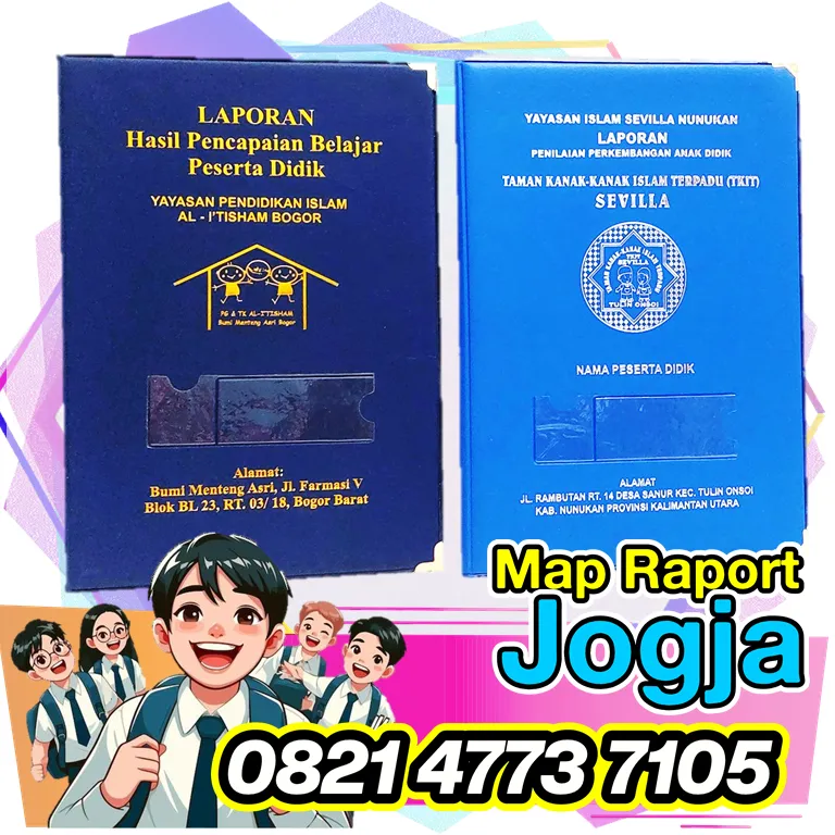 0821-4773-7105 Produsen Map Raport Sampul Ijazah di Danurejan Jogja