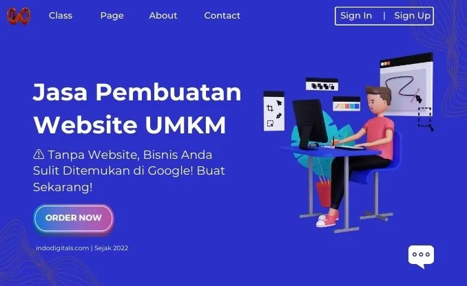 Murah dan Ngebut Mulai Rp.150K Jasa Pembuatan Website Umkm Daerah Istimewa Yogyakarta