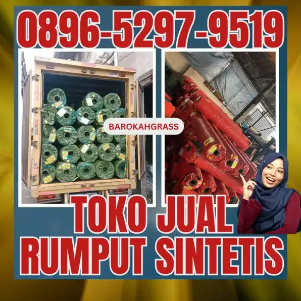 0896-5297-9519 (Bu Diana), Distributor Rumput Sintetis Jogja Bantul Sanden