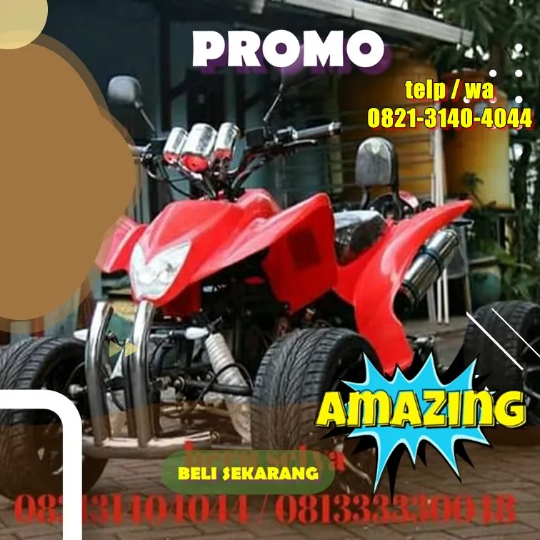 DISTRIBUTOR AGEN MOTOR ATV 150 CC sport ceper baru bukan bekas  SIAP KIRIM  BANYUWANGI CLURING