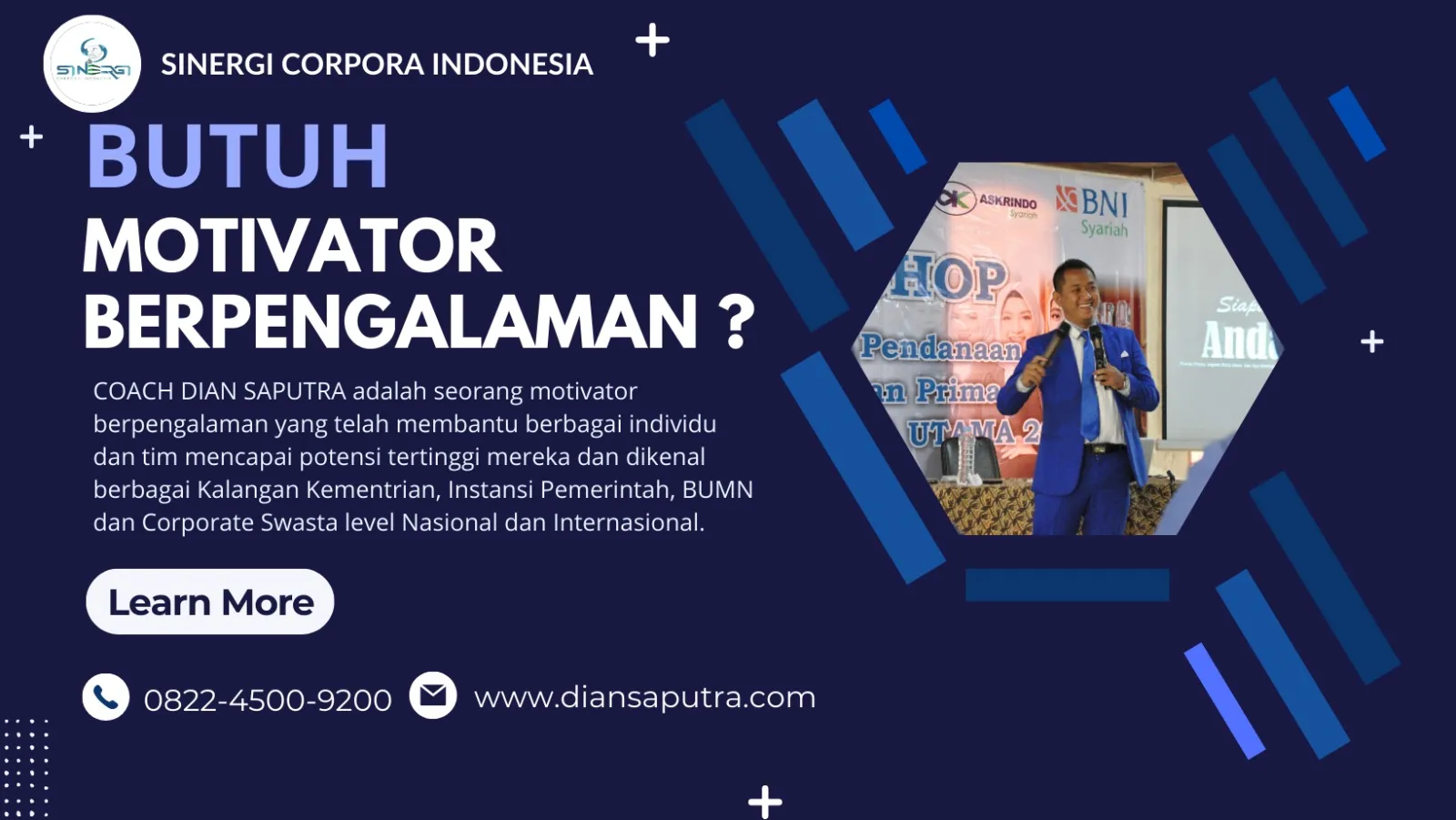 Motivator Sleman, Terpercaya & Solutif, Dian Saputra