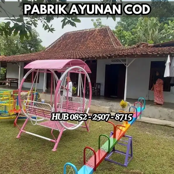 Hub 0852-2507-8715 TERBAIK ! ayunan besi santai Dan Papan Titian Besi Kec Selo Boyolali Bayar COD Free Ongkir