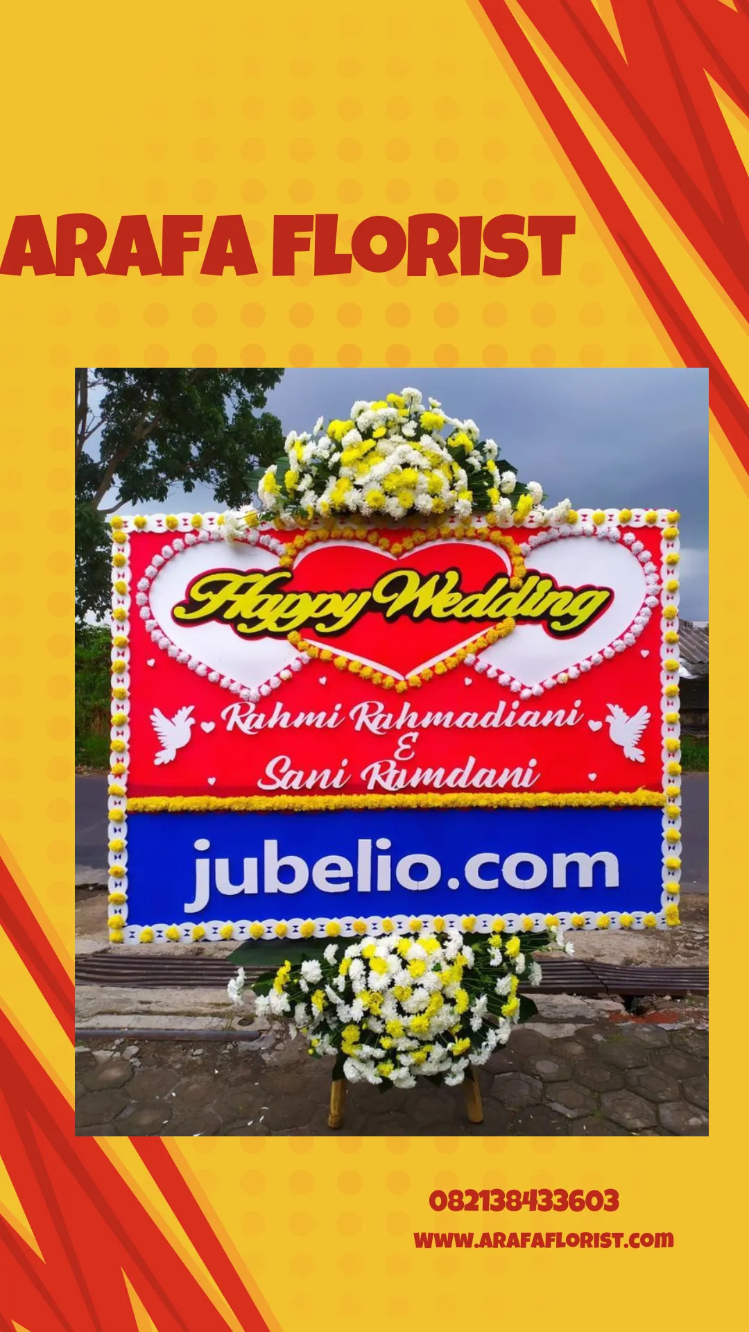 Jual Papan Bunga Tuban