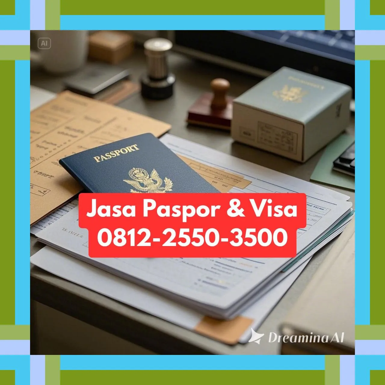 0812,2550,3500 Biro Jasa Paspor di Madiun