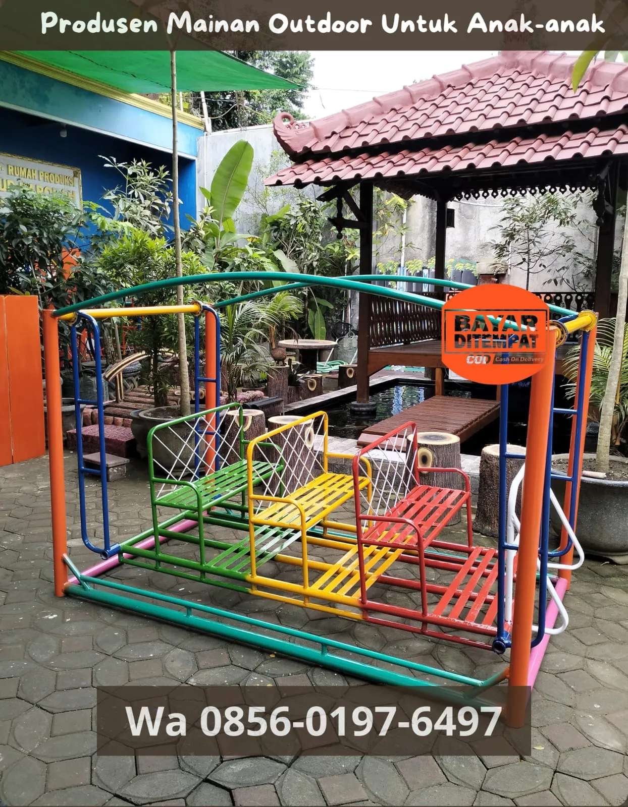 TERLENGKAP Produksi Mainan Playgound Anak untuk Outdoor Tanam di Magelang