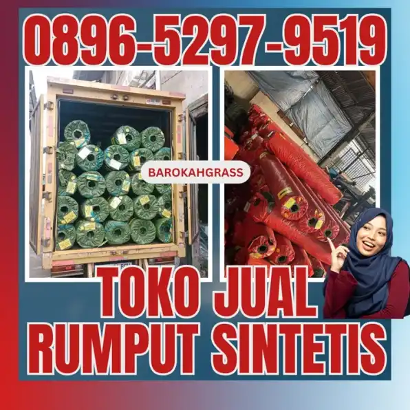 0896-5297-9519 (Bu Diana), Toko Rumput Sintetis Palembang Muara Kelingi