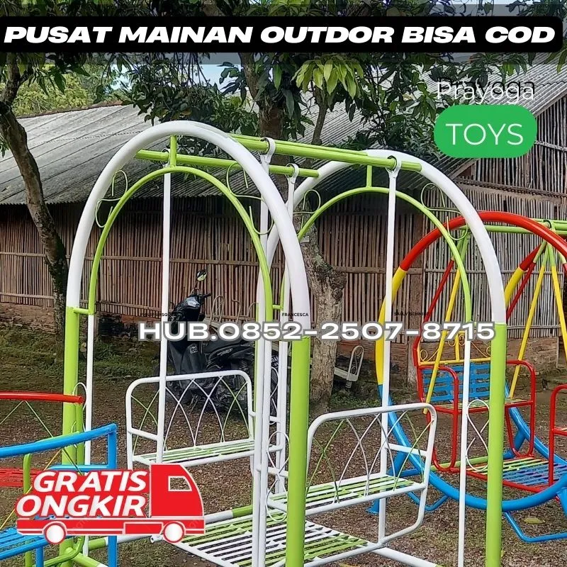 Contoh Ayunan Besi Custom Dan Perosotan Anak Kec Berbek Nganjuk