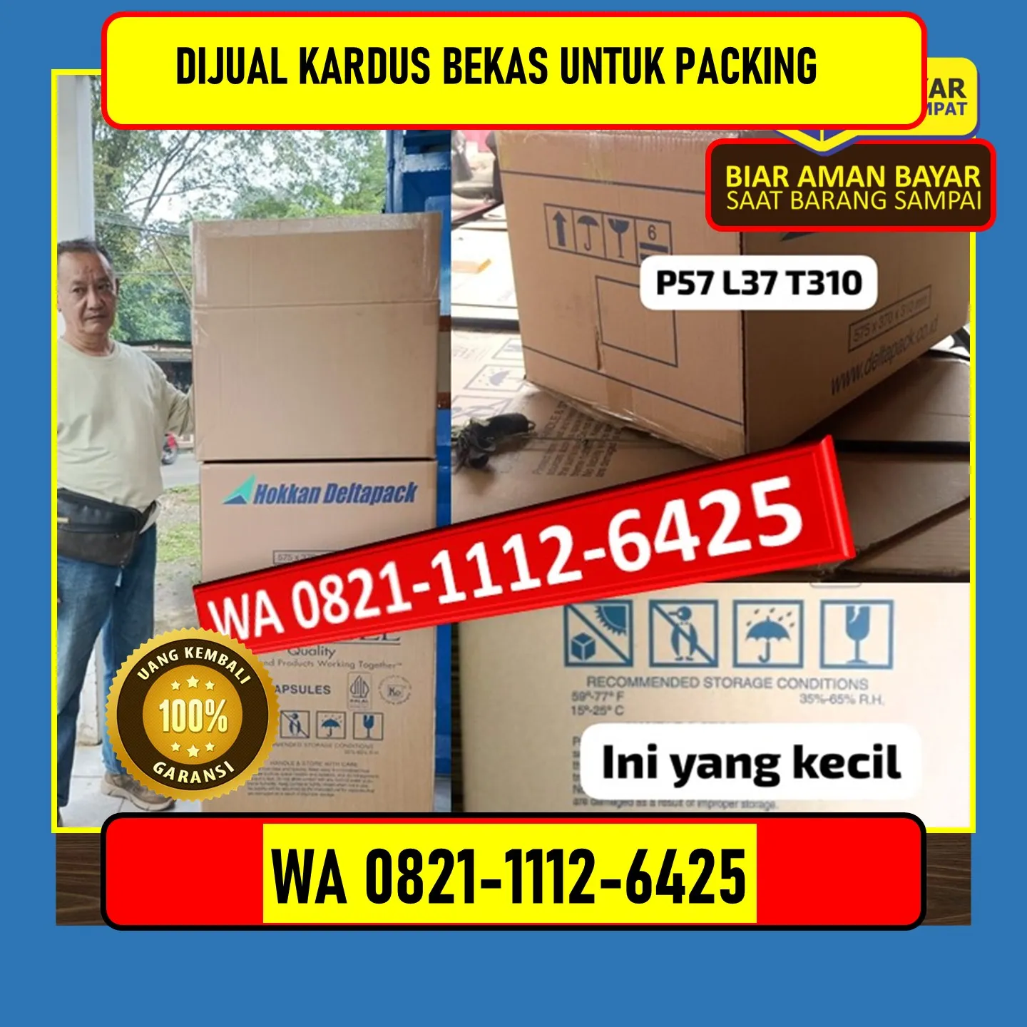 Jual Kardus Bekas Besar Terdekat untuk Packing 2025 Campaka Purwakarta