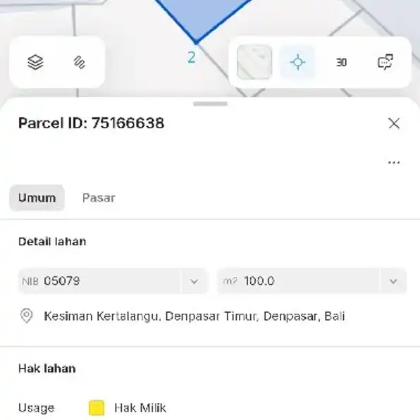 Dijual 1 are, Jl. Jepun Pipil Kesiman Kerthalangu Gatsu Timur Denpasar