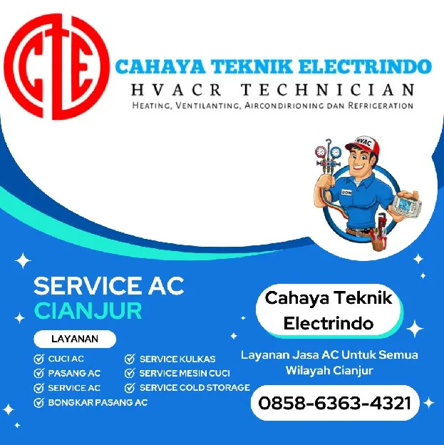 Service AC Campakamulya Cianjur 0858  6363  4321