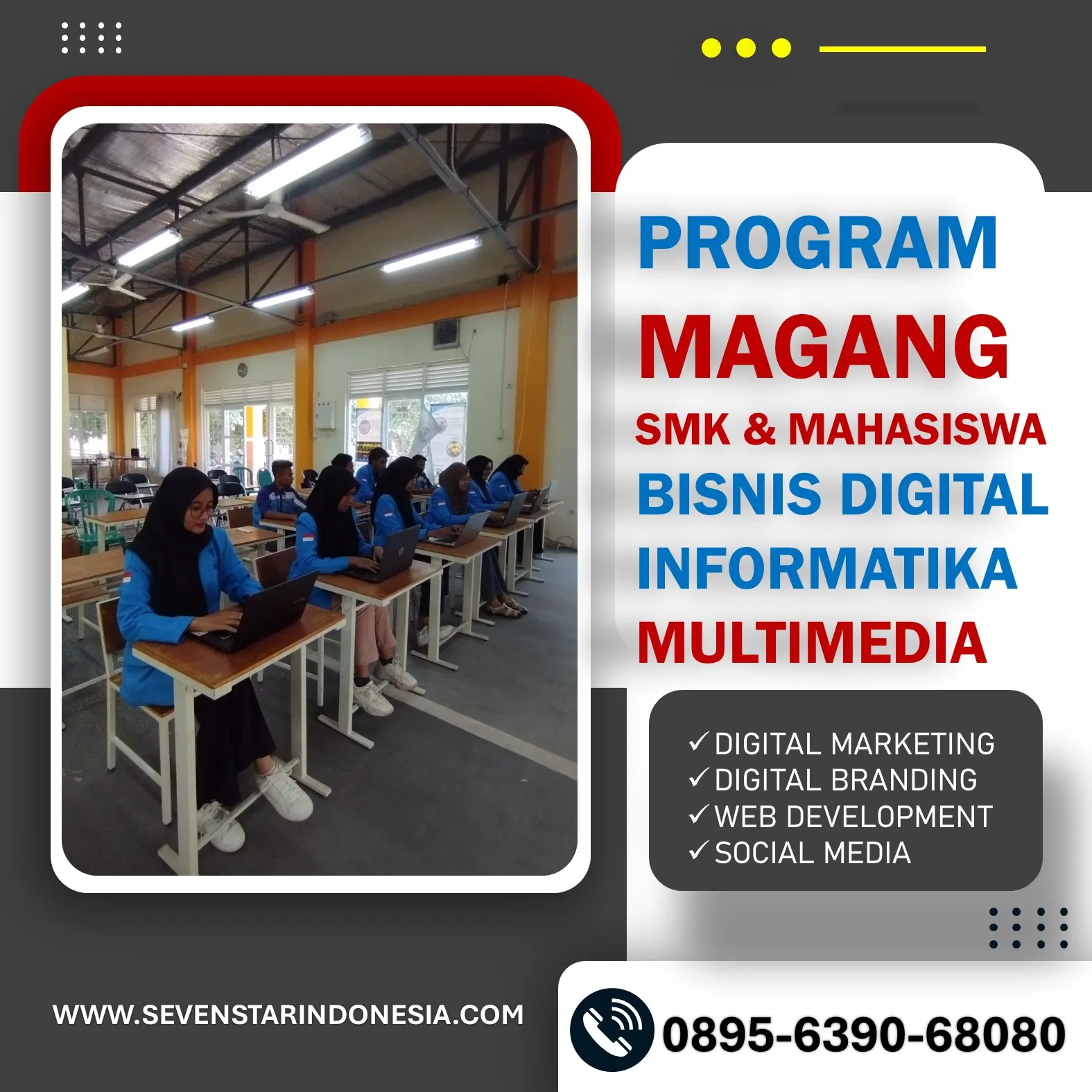 Hub 0895-6390-68080, Daftar Magang Mahasiswa 1 Bulan di Kepanjen - Bangun Karir Anda!
