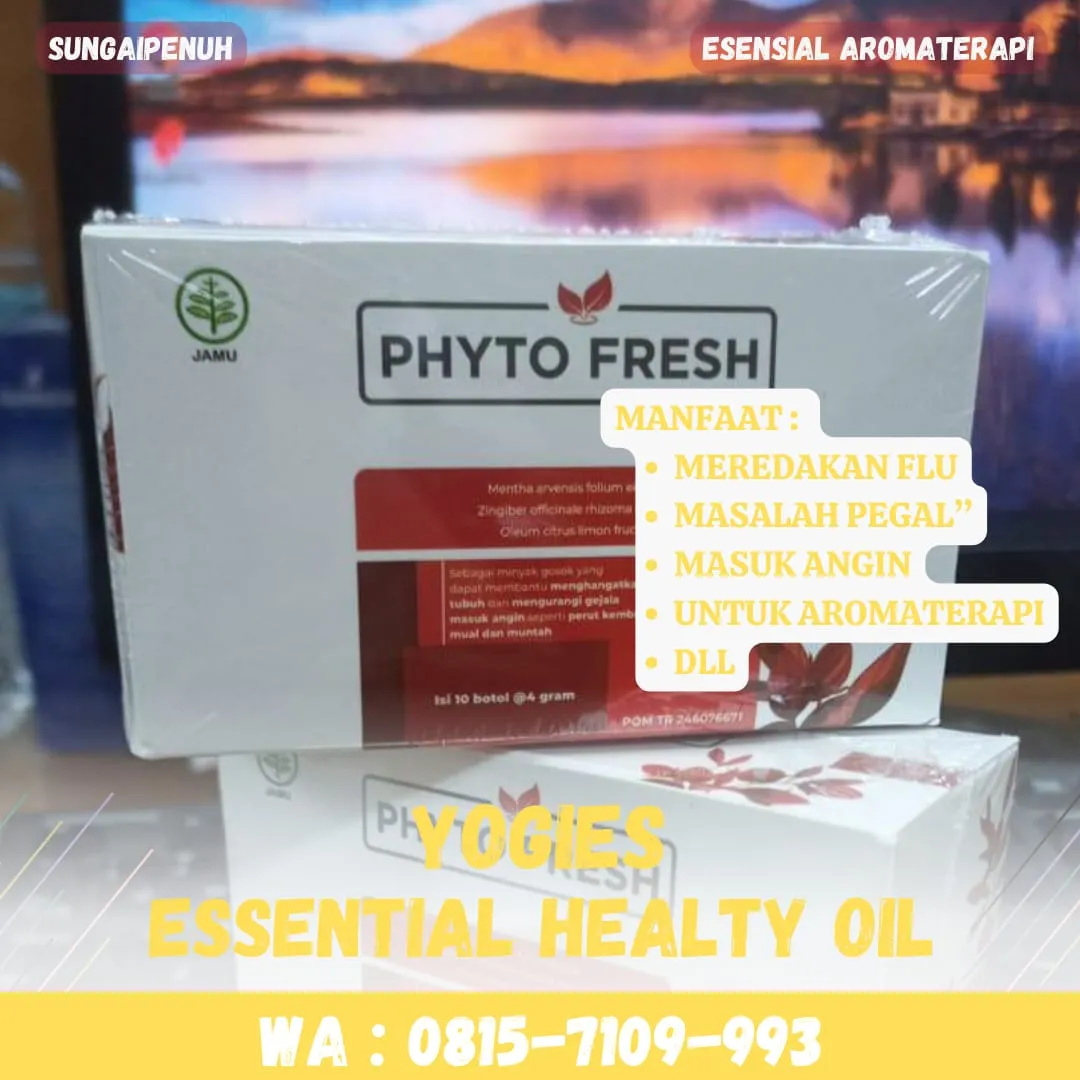 Phyto Fresh Kota Palopo, Minyak Esensial Untuk Steam Wajah
