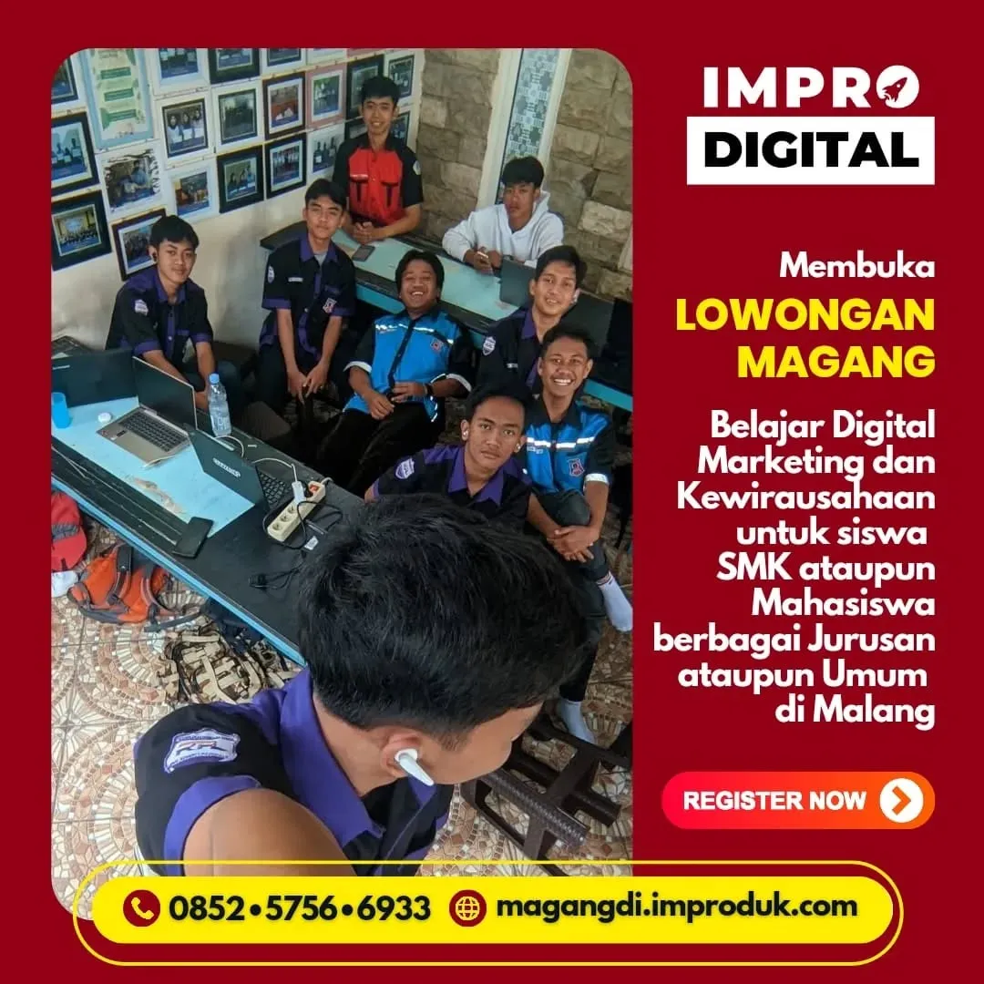 Lowongan Magang Digital Marketing Malang