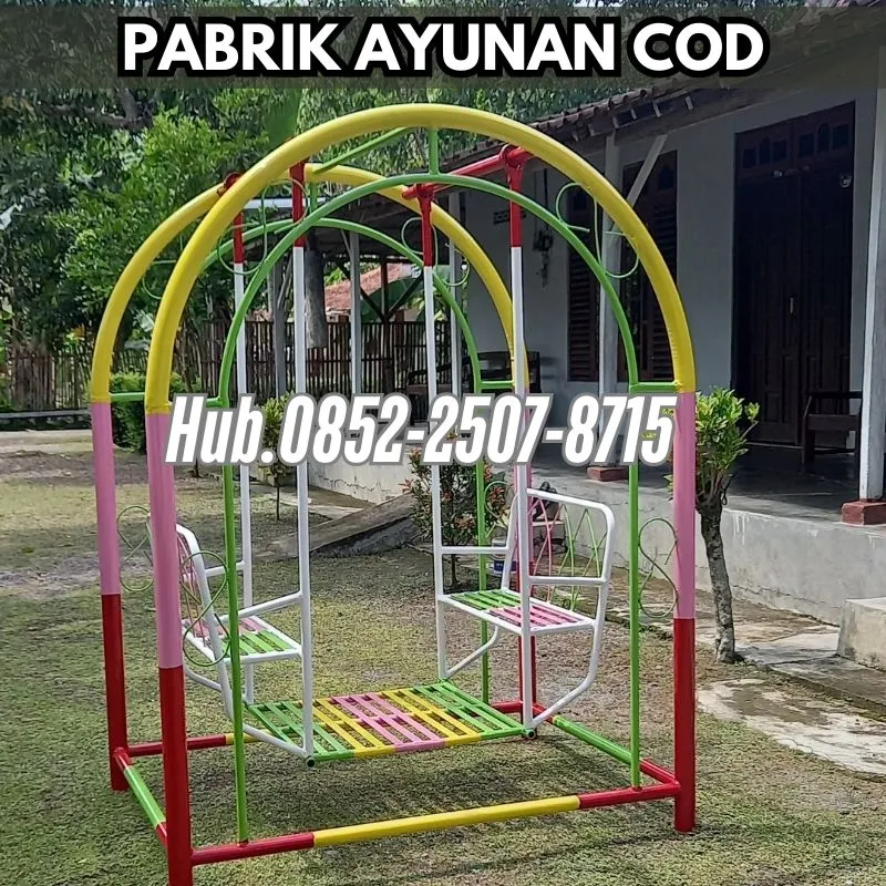 Hub 0852-2507-8715 PRODUKSI !! Ayunan Besi Dan Jungkat Jungkit Kec Adiwerna Tegal Bayar COD Free Ongkir