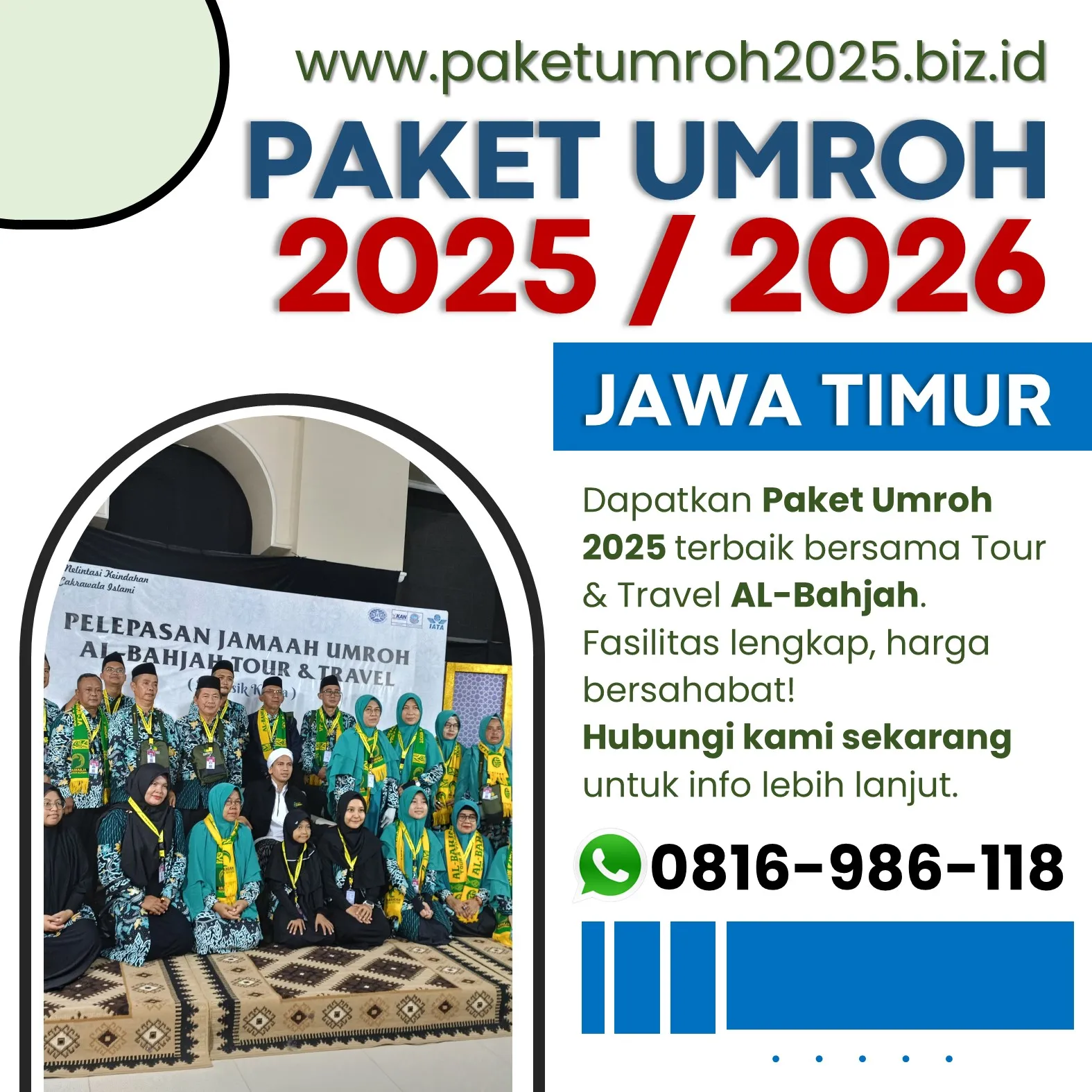 Rekomendasi Travel Umroh 2025 Jabon Sidoarjo AL Bahjah, Pilihan Terbaik!