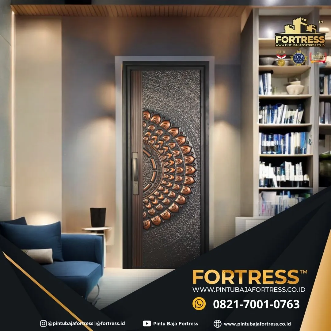(FORTRESS) Pintu Kamar Tidur Baja Ringan Di Banjarmasin