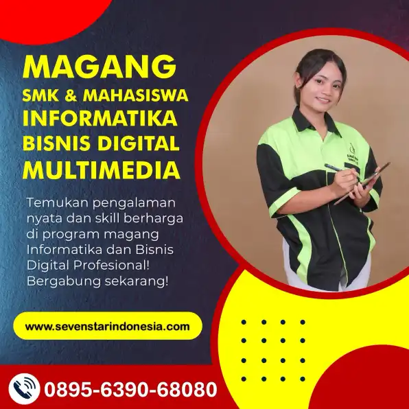 Hub 0895-6390-68080,Info Magang Informatika di Malang