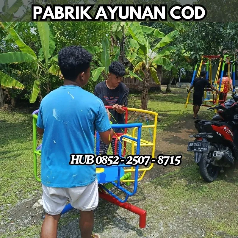 Hub 0852-2507-8715 CUKUP SHARE LOCK !! ayunan besi sederhana Dan Perosotan Custom Kec Malausma Majalengka Bayar COD Free Ongkir