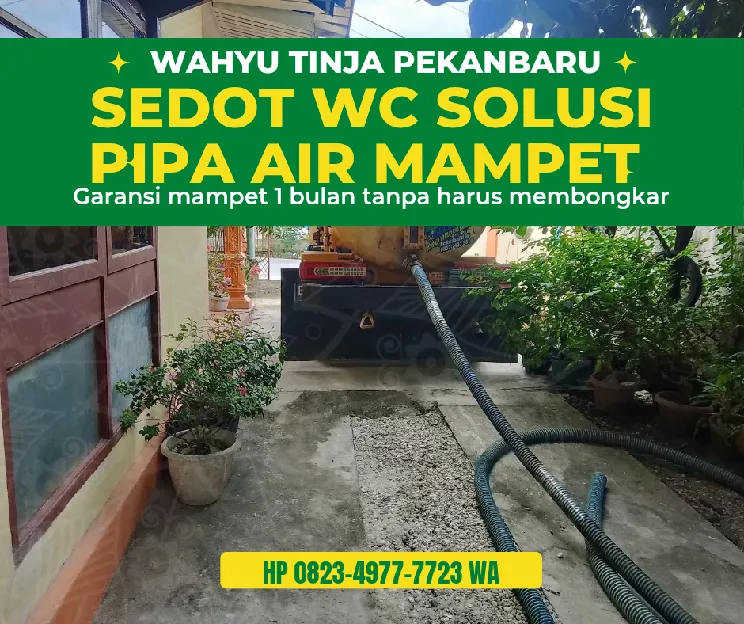 SALURAN MAMPET KAMAR MANDI PEKANBARU