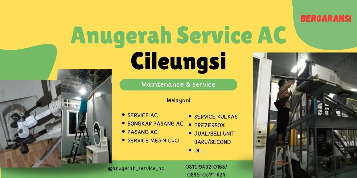 jasa service AC kulkas mesin cuci frezeerbox Cileungsi KOTAWISATA legenda BERGARANSI