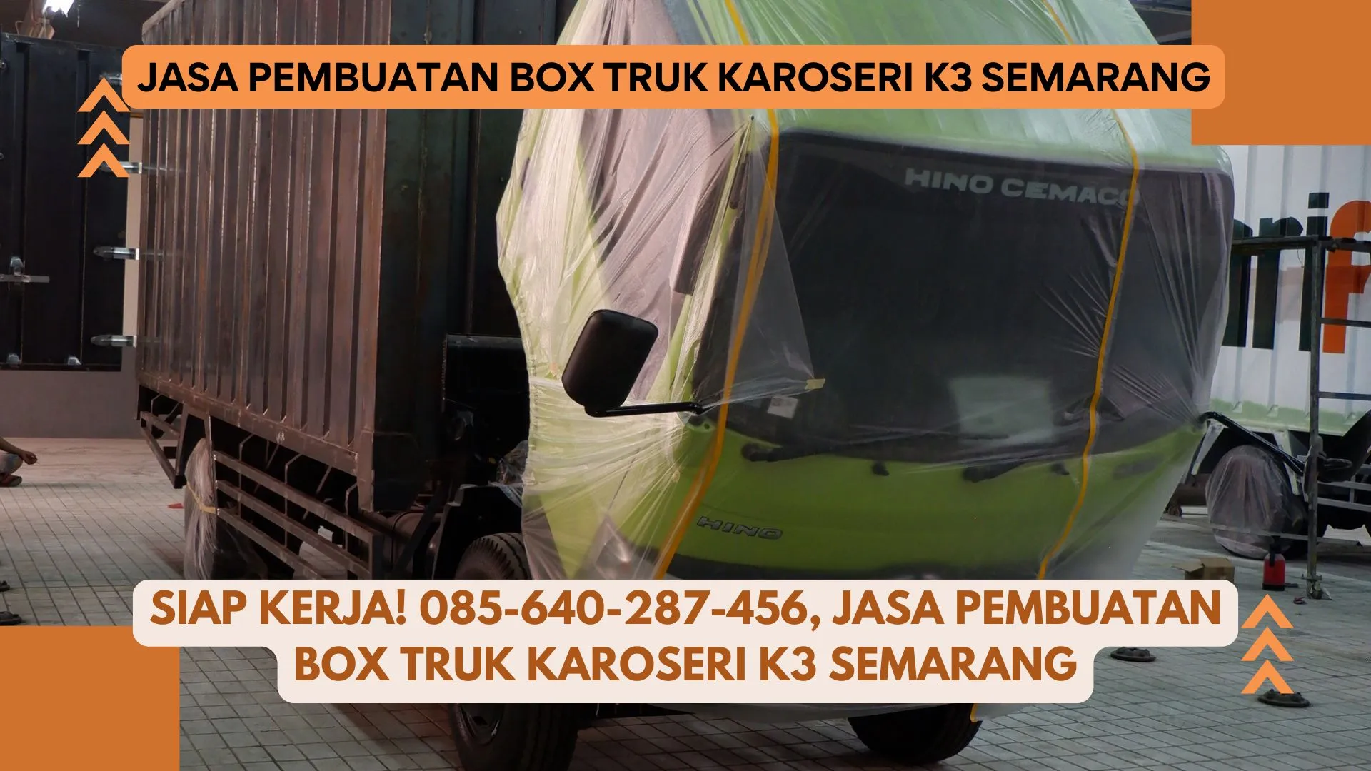 Siap Kerja! Jasa Pembuatan Box Truk Karoseri K3 Semarang