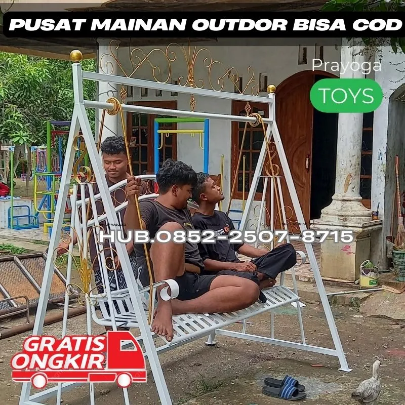 Desain Ayunan Besi Minimalis Dan Mangkok Putar Kec Kebonagung Pacitan