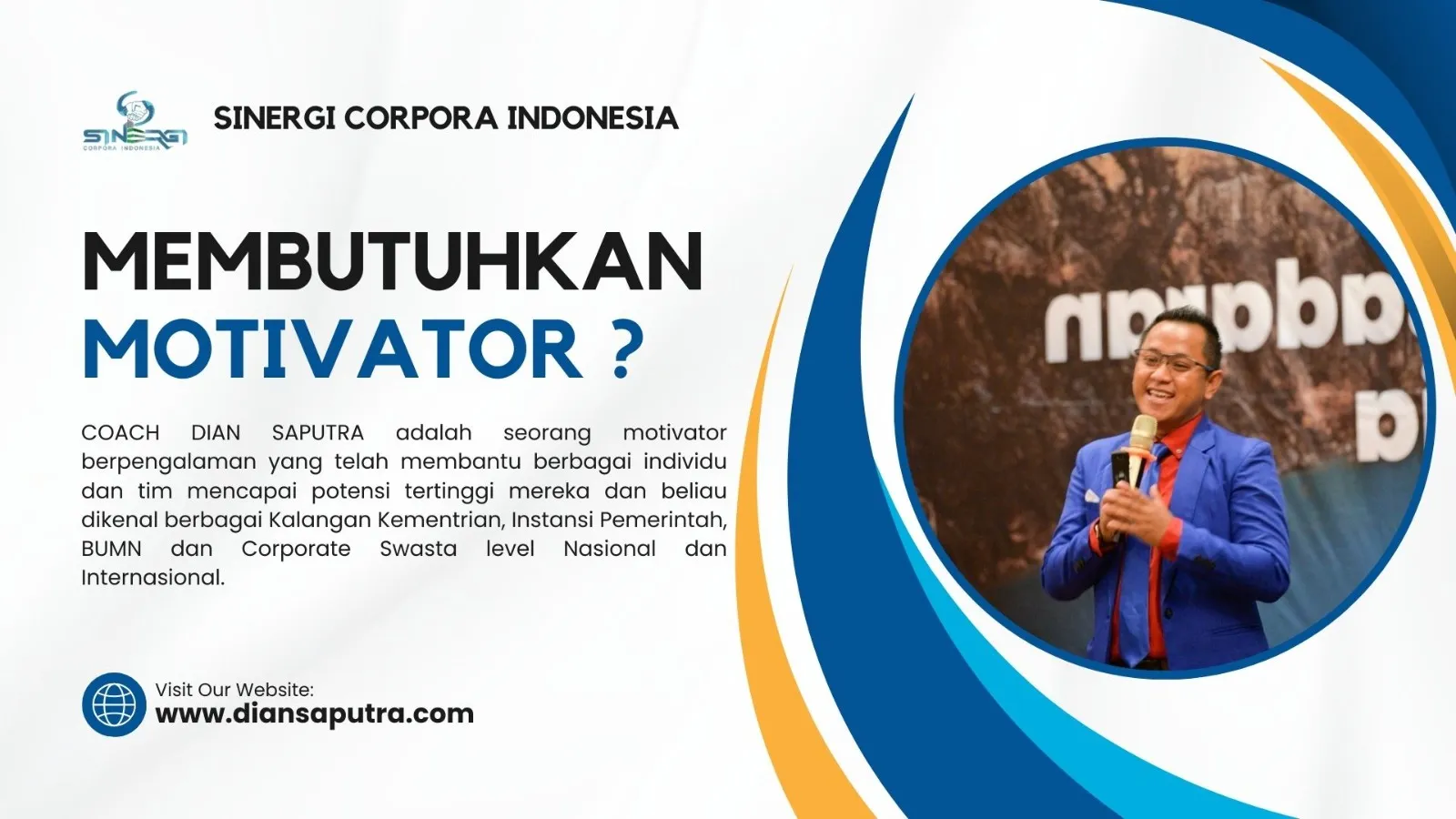Motivator Nganjuk, Terpercaya & Solutif, Dian Saputra